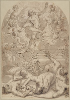 D 044
<br/>
Opstanding van Christus
<br/>
<em>Testa, Pietro (1611-1650)</em>